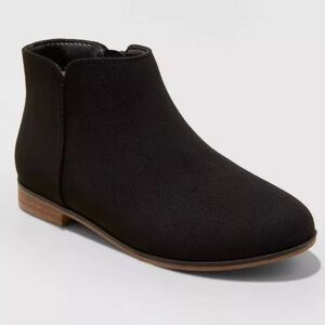 Kids Ankle Booties - Black